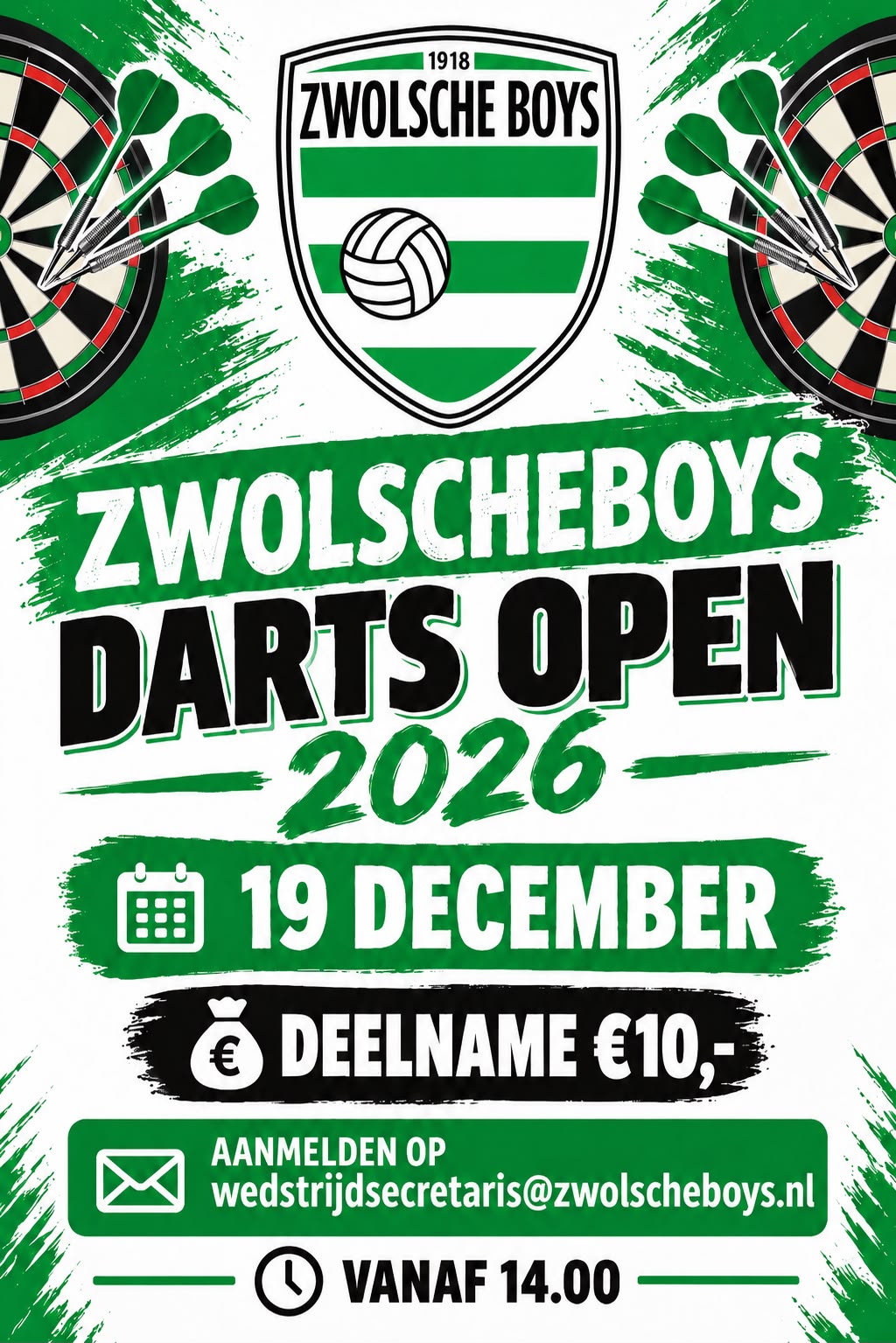 Zwolsche Boys Darts Open 2026: